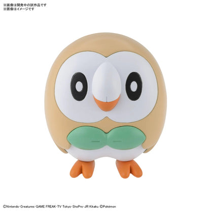 Pokemon Model Kit Quick!! 10 Rowlet