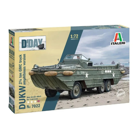 Italeri 1/72 DUKW "D-Day 80th Anniversary" Amphibious Truck Scaled Plastic Model Kit