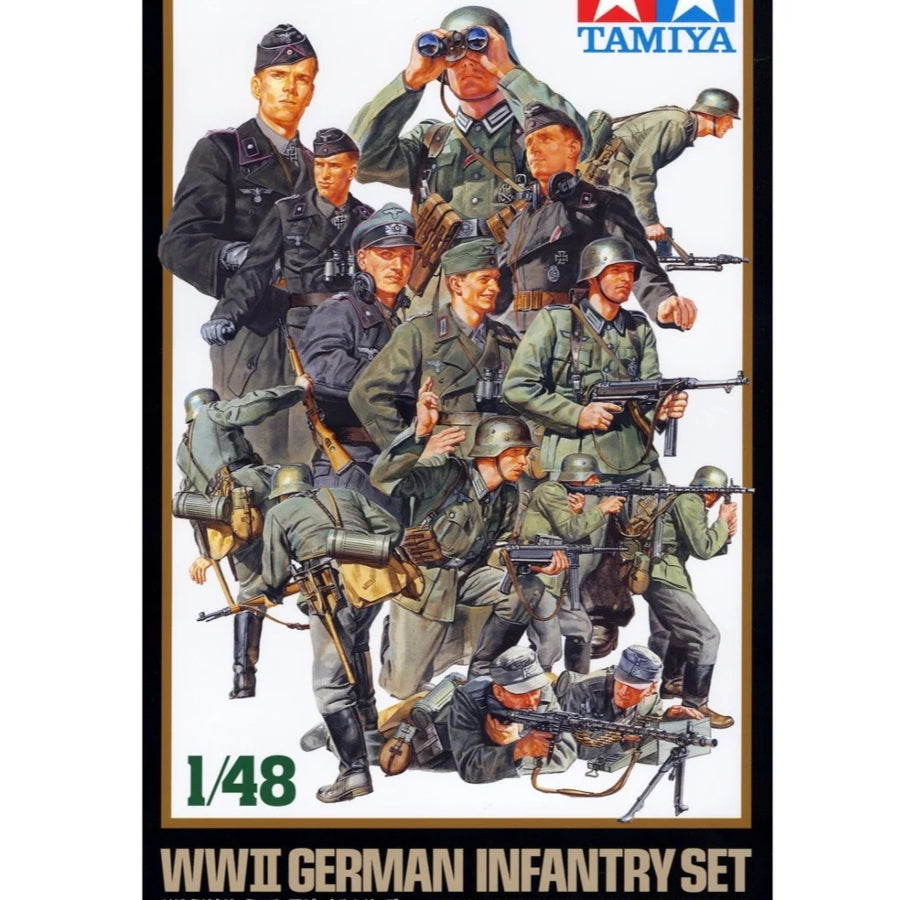 Tamiya 32512 1/48 WWII German Infantry Set