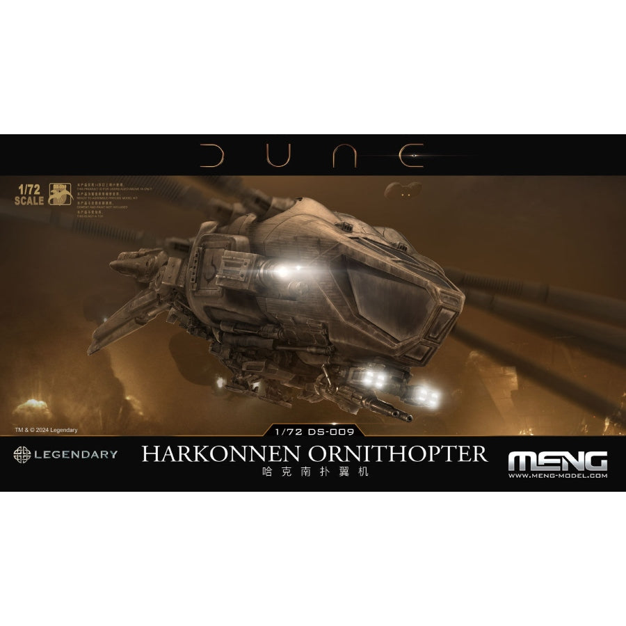 Meng 1/72 Dune Harkonnen Ornithopter Plastic Model Kit