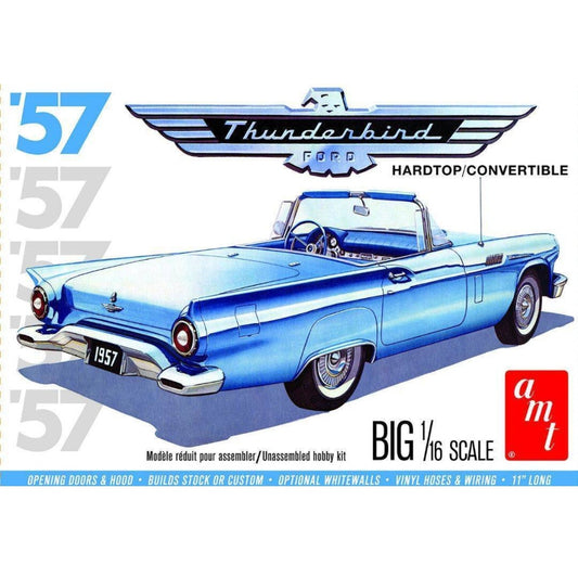 AMT 1206M 1/16 1957 Ford Thunderbird 2T Plastic Model Kit