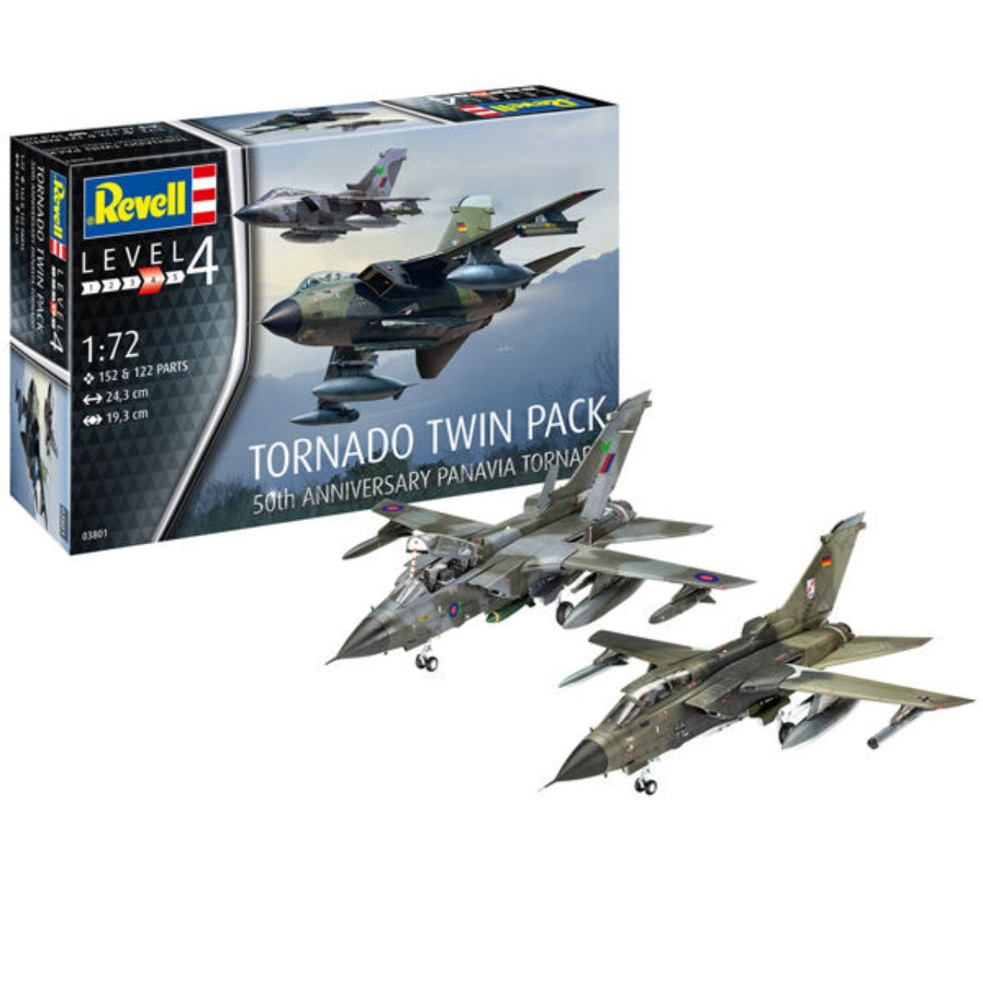 Revell 03801 Tornado 50th Anniversary Twin Pack 1/72