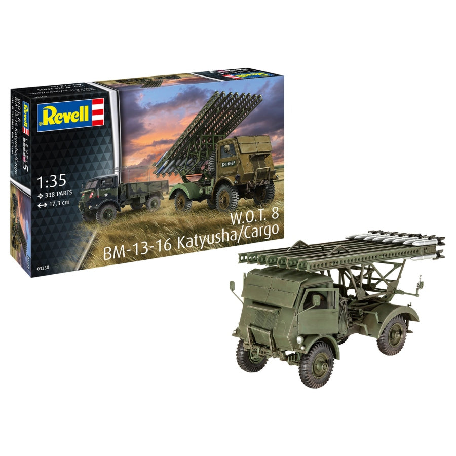 Revell 03338 1/35 BM-13-16 on WOT 8