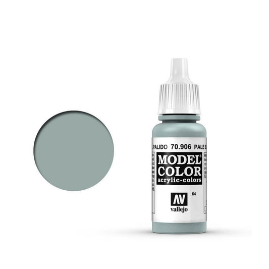 Vallejo Model Colour #064 Pale Blue 17 ml Acrylic Paint