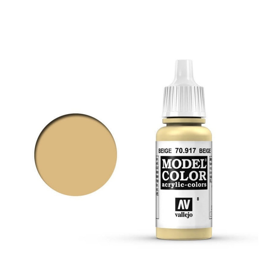 Vallejo Model Colour #008 Beige 17 ml Acrylic Paint