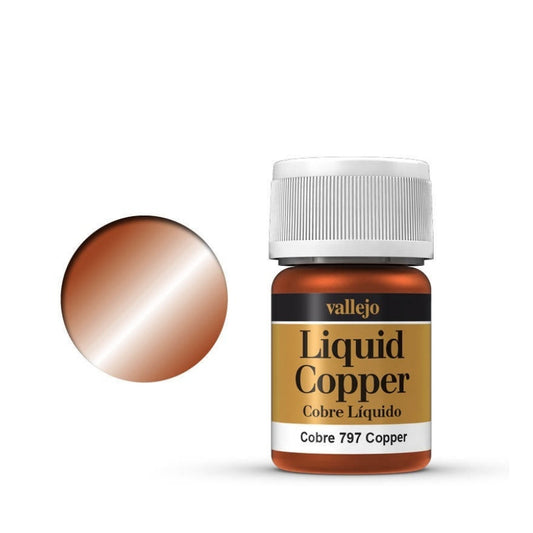 Vallejo Model Colour Metallic Copper (Alcohol Base) 35 ml Acrylic Paint