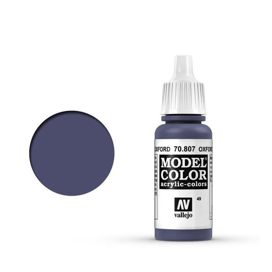 Vallejo Model Colour #049 Oxford Blue 17 ml Acrylic Paint