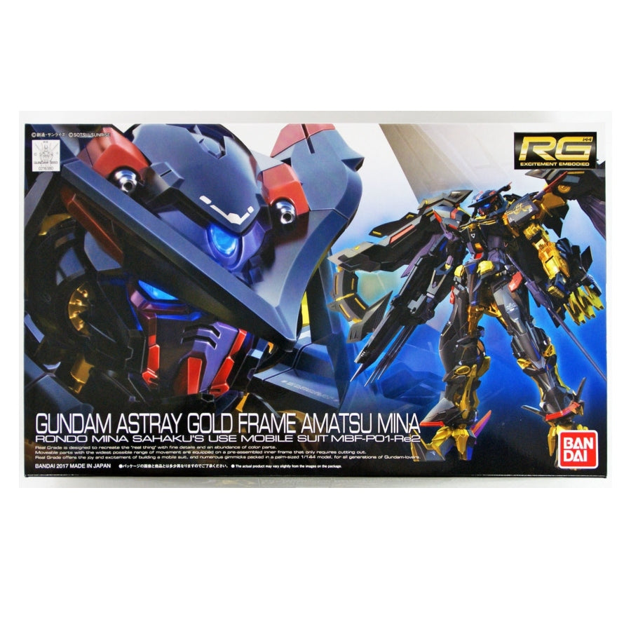 Bandai RG 1/144 Gundam Astray Gold Frame Amatsu Mina