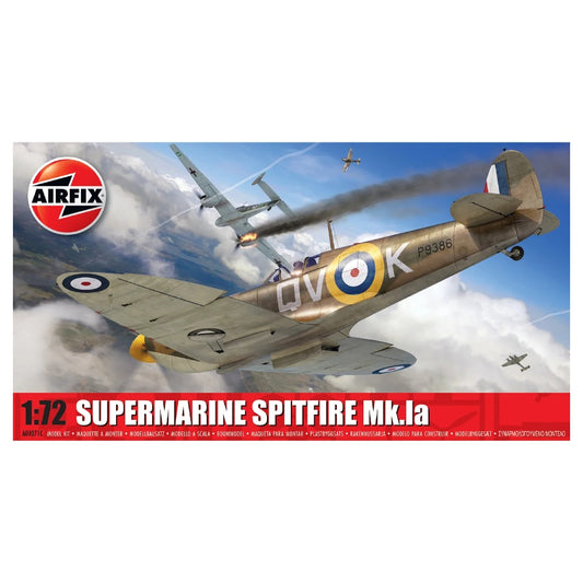 Airfix Supermarine Spitfire Mk.Ia 1:72 Scale Model Kit A01071C