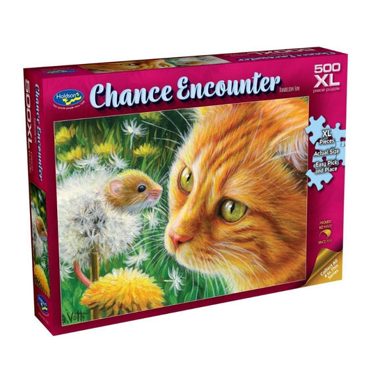 Holdson - Chance Encounter - Dandelion Fun Large Piece Puzzle 500pc