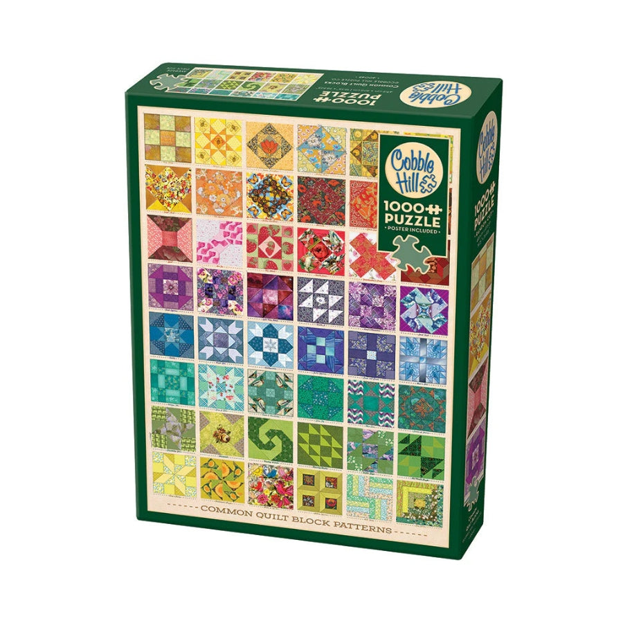 Cobble Hill - Common Quilt Blocks Puzzle 1000pc