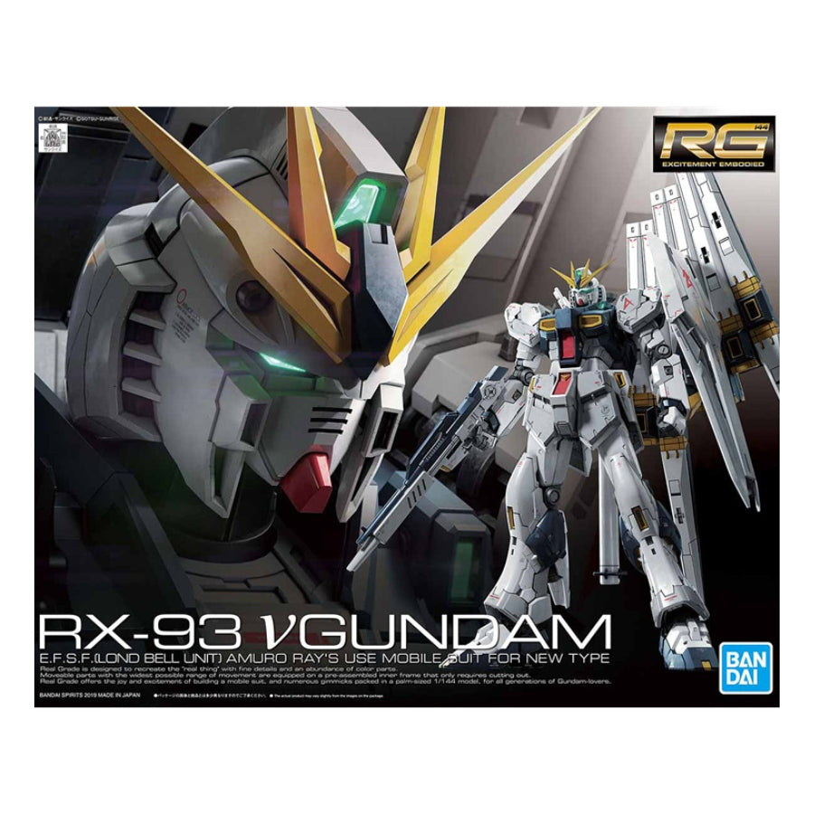 Bandai RG 1/144 RX-93 Nu Gundam Model Kit