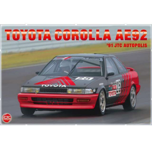 NuNu 1/24 Toyota Corolla Levin AE92 Plastic Model Kit [24025]