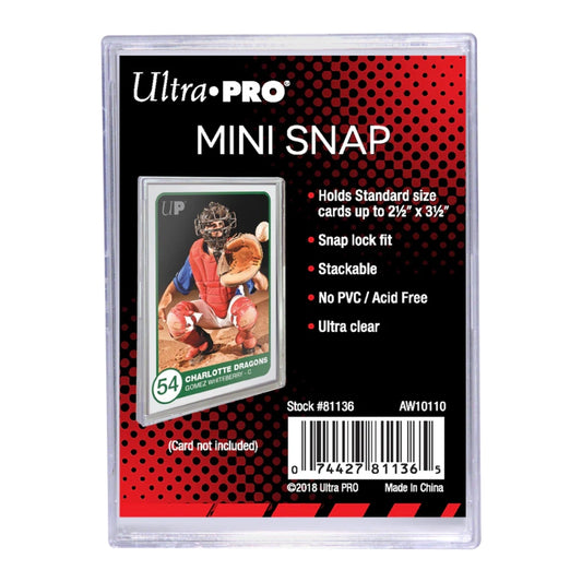 Mini Snap Card Holder - Ultra Pro Toploaders (UPTL)