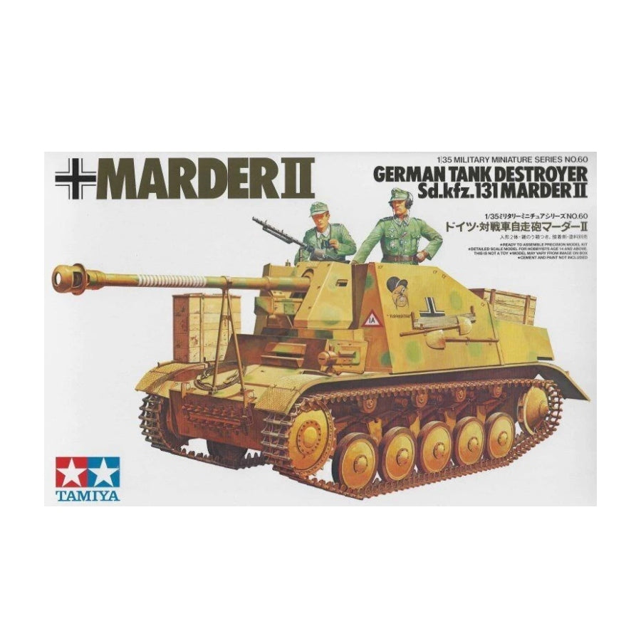 Tamiya 35060 1/35 Marder II S.P. G. Plastic Model Kit