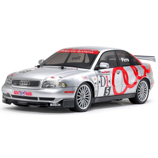 Tamiya Audi A4 Quattro Touring Car 4WD RC Kit 1/10 TT-01 Type E Chassis Limited 47414