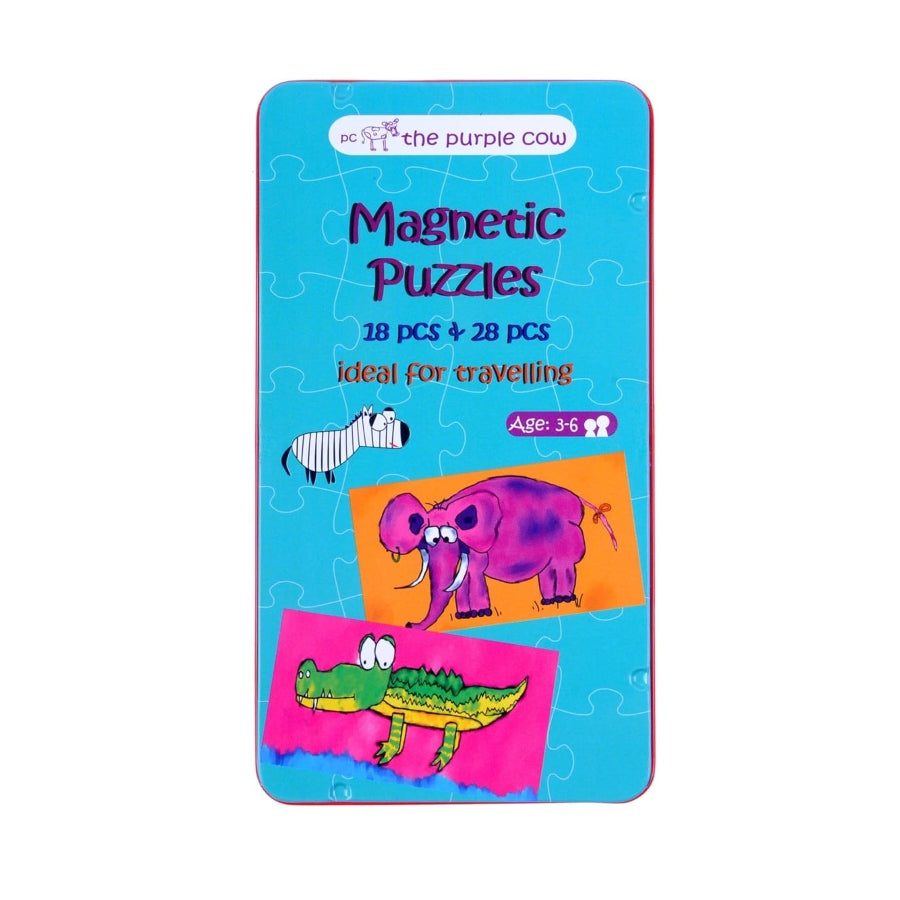 The Purple Cow Magnetic Travel Games To Go