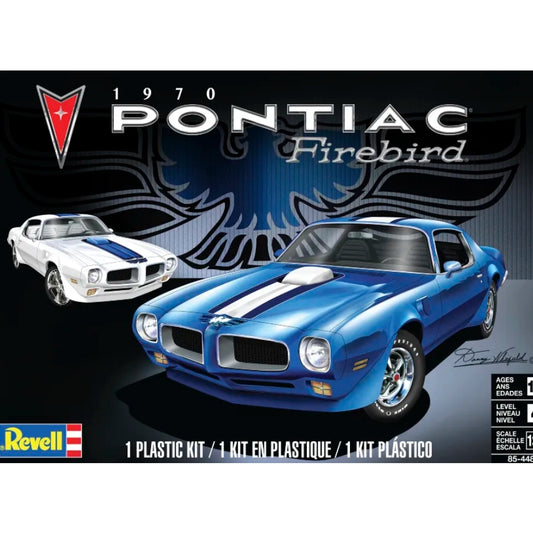 Revell 1/24 1970 Pontiac Firebird Scaled Plastic Model Kit