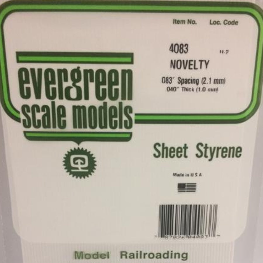 Evergreen Scale Models Polystyrene Sheet (Novelty)