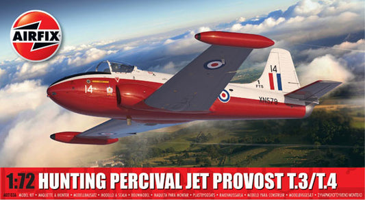 1/72 Hunting Percival Jet Provost T.3/T.4 Plastic Model