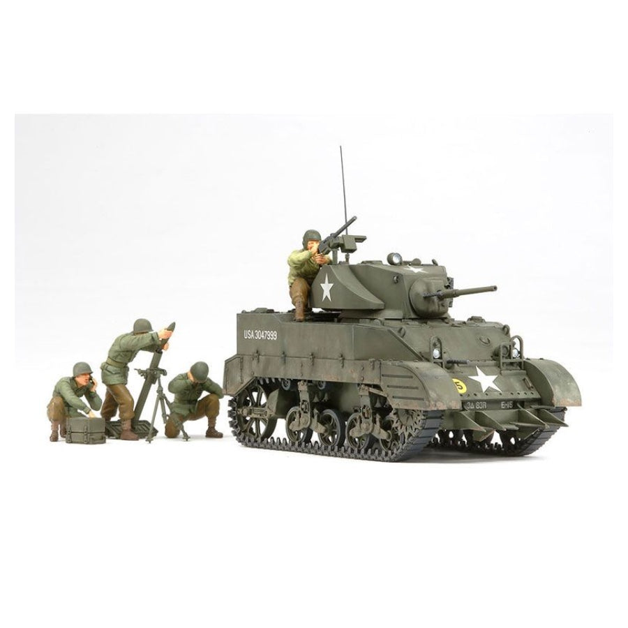 Tamiya 1/35 M5A1 W/4 Figures