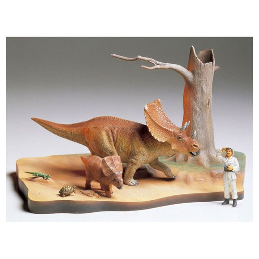 Tamiya Chasmosaurus Diorama Set 1:35 Plastic Model Kit