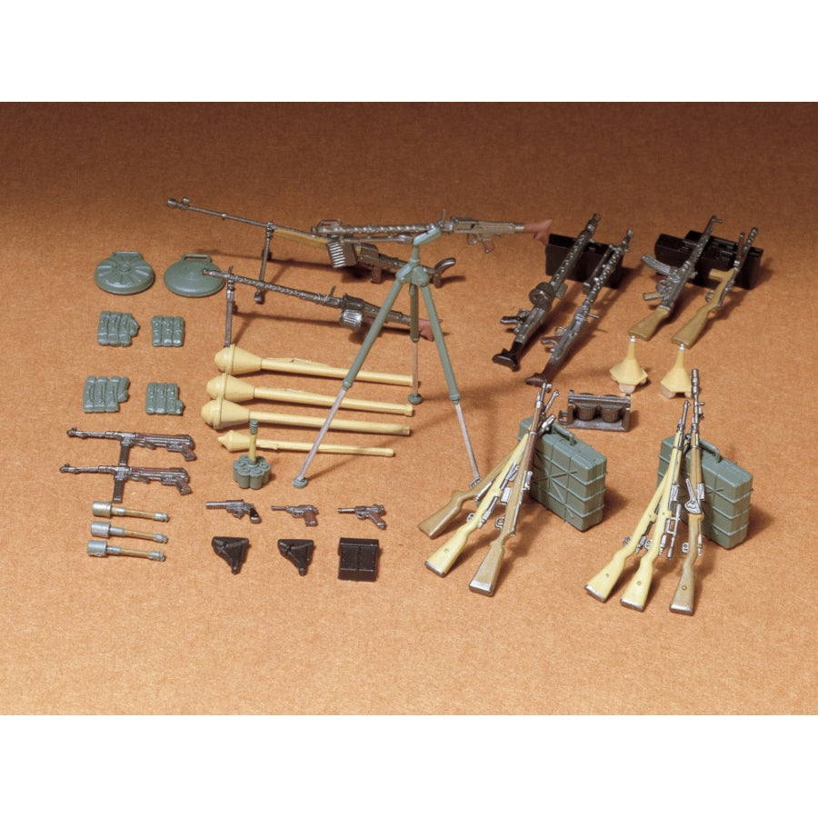 Tamiya German Infantry Weapons Plastic Model Kit_Aussie Hobbies