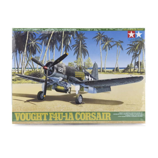 Tamiya 1/48 Vought F4U-1A Corsair Fighter Scaled Plastic Model Kit