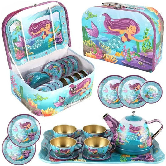 Teapot Set Mermaid