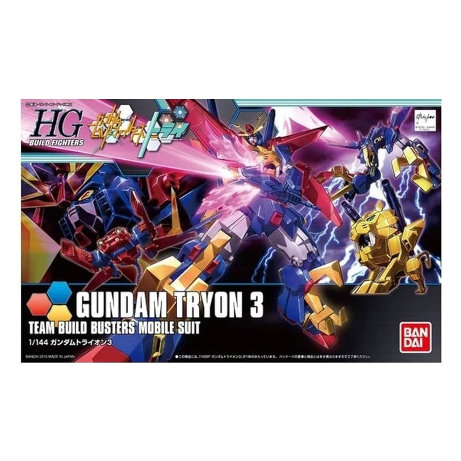 Bandai HG Build Fighters 038 Gundam Gundam TRYON 3 1/144 Scale Kit