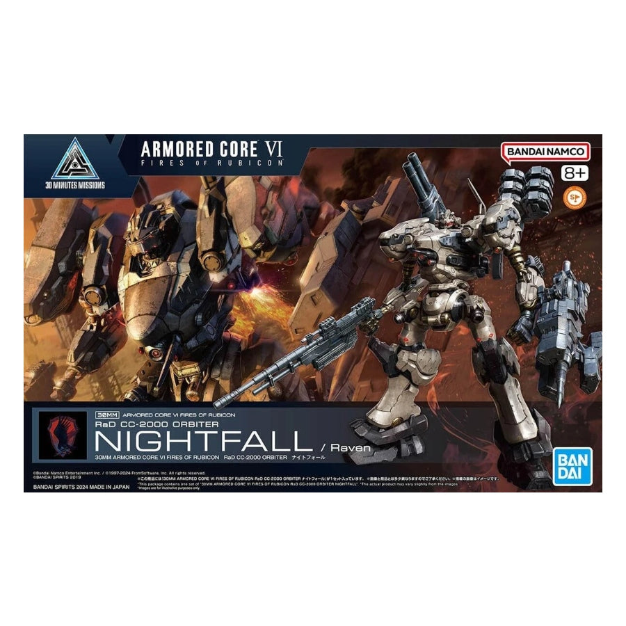 30MM Armored Core: RaD CC-2000 Orbiter Nightfall - Model Kit