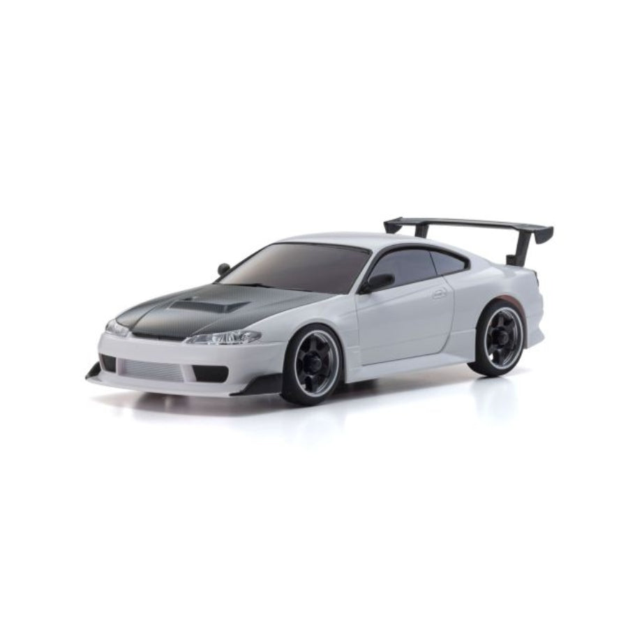 Kyosho Autoscale Mini-Z Nissan Silvia S15 White w/GT Wing (MA020)