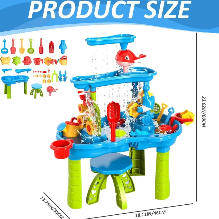 3-Tier Beach Toy Water Table