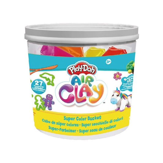 Play-Doh Air Clay Super Colour Bucket Multicoloured