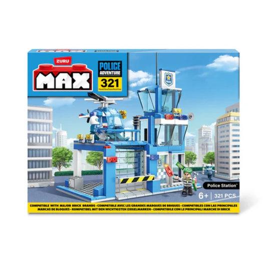 Zuru Max Build Police Station 321 Pieces