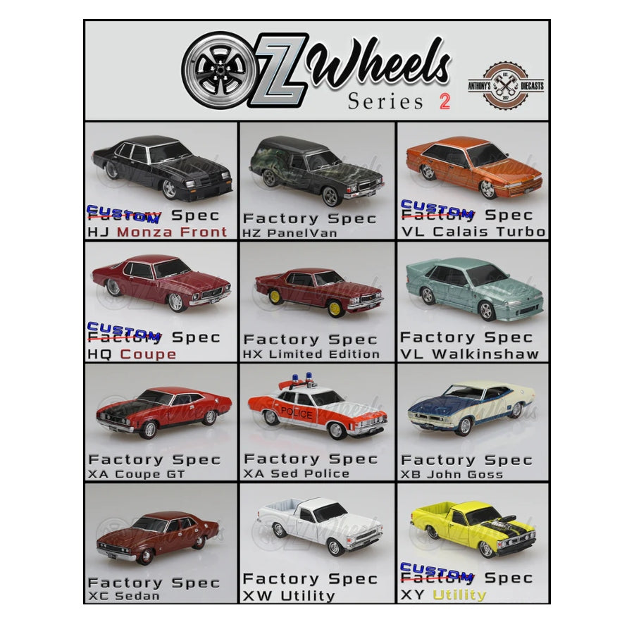 DDA 1:64 OzWheels Series Two