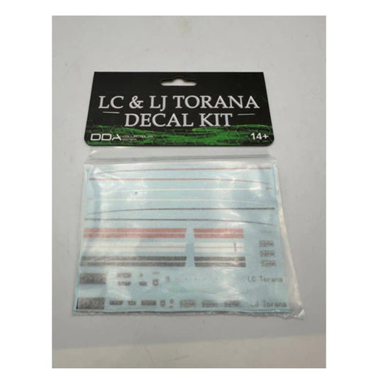 DDA Holden LC/LJ Torana Decal 1:24 Scale Decal Kit Accessory