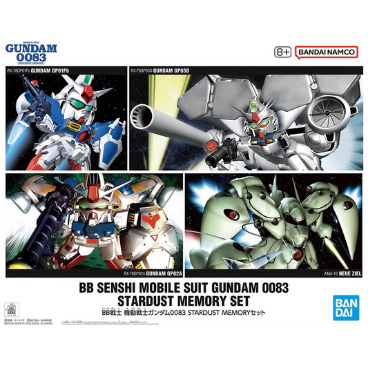 Bandai BB Senshi Mobile Suit Gundam 0083 Stardust Memory Set