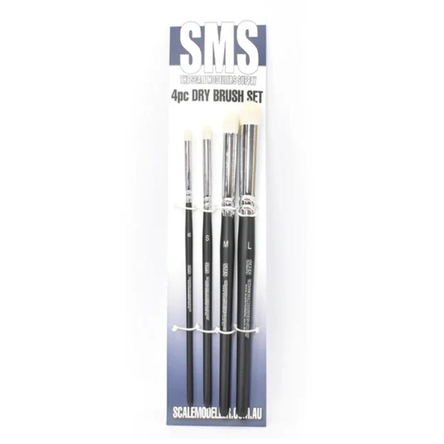 SMS Dry Brush Set 4pcs