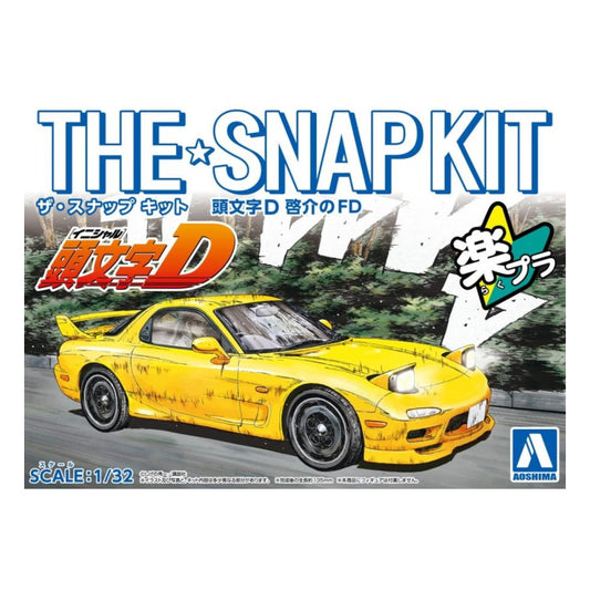 Aoshima 1/32 Initial D Keisuke's FD The Snap Kit No. CM2 Plastic Model