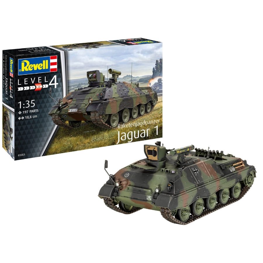 Revell Raketenjagdpanzer Jaguar 1:35 Scale Model Kit 03353