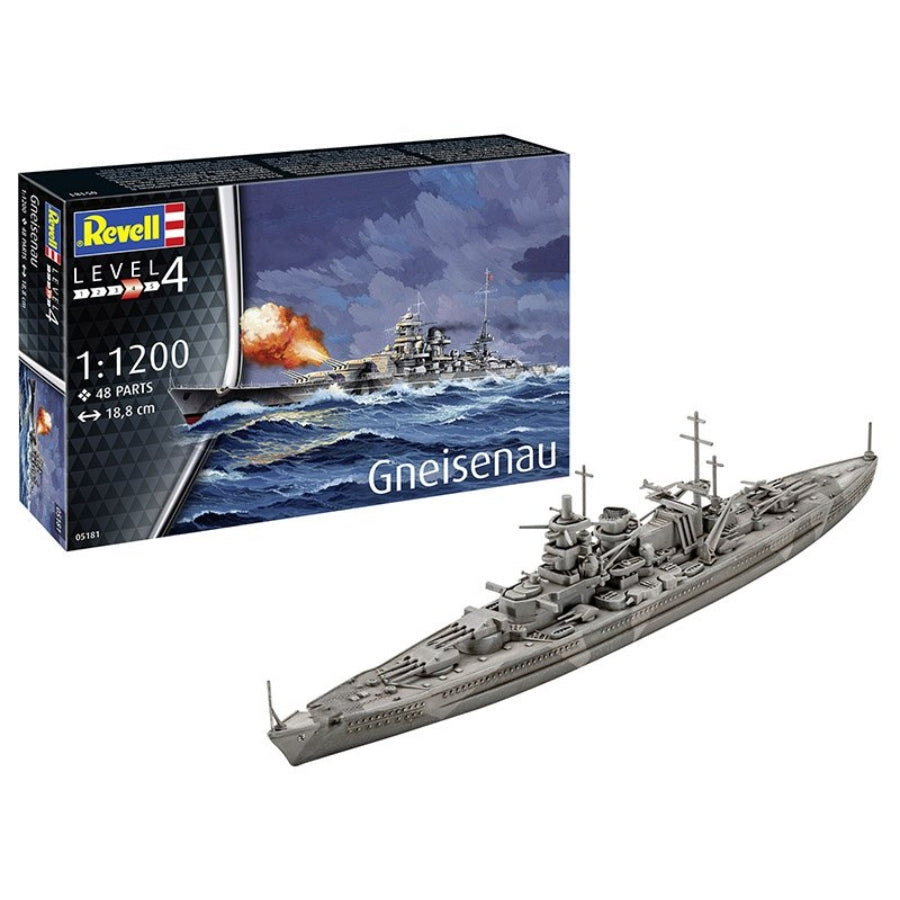 Revell 1/1200 Battleship Gneisenau # 05181