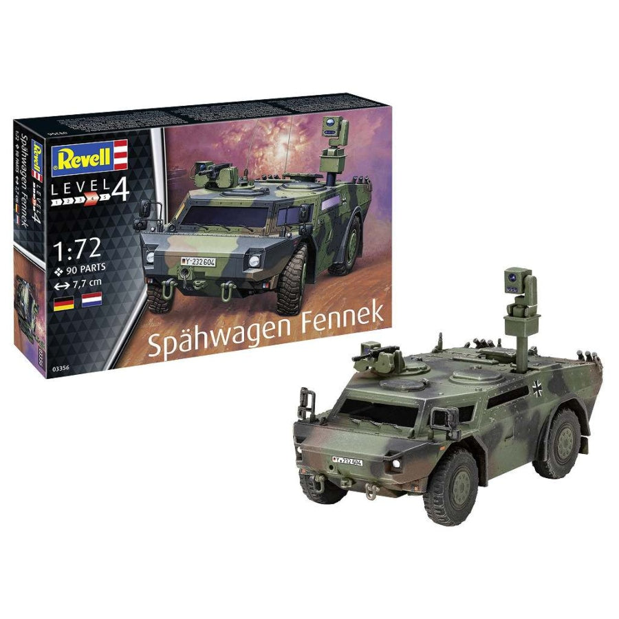 Revell Spahwagen Fennek 1:72 Plastic Model Kit