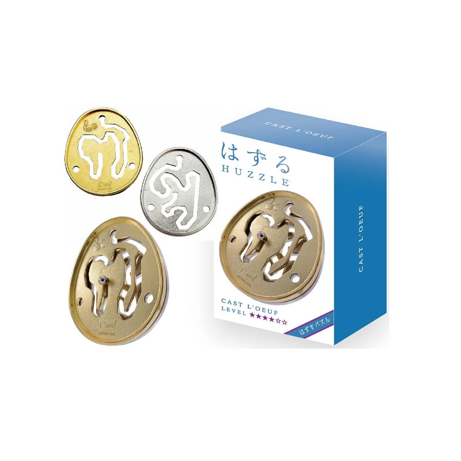 Hanayama Huzzle Cast Puzzles Assorted