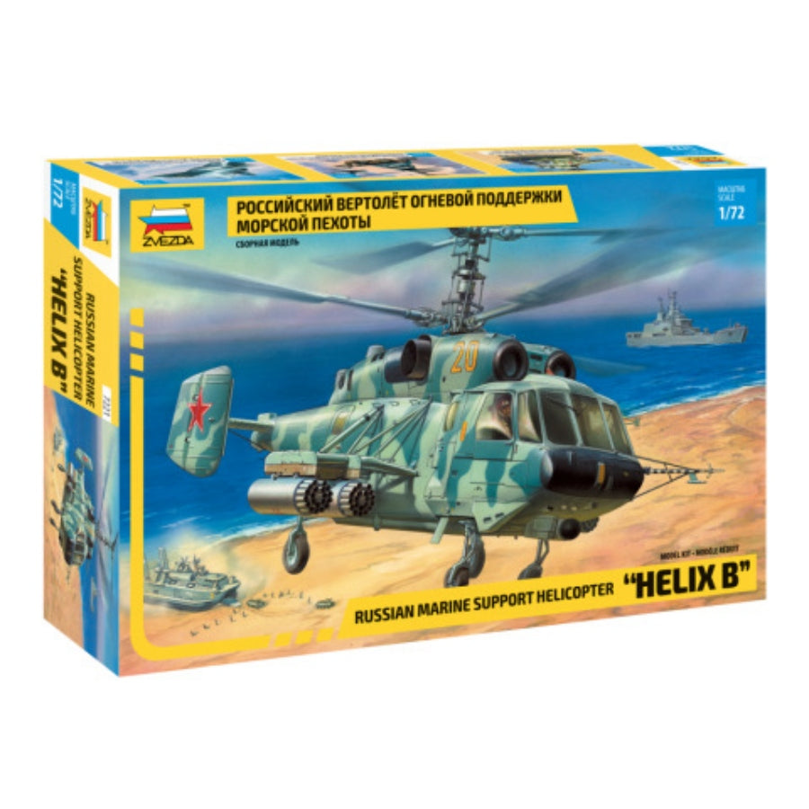 Zvezda 1/72 Kamov KA-29 (RR) Plastic Model Kit