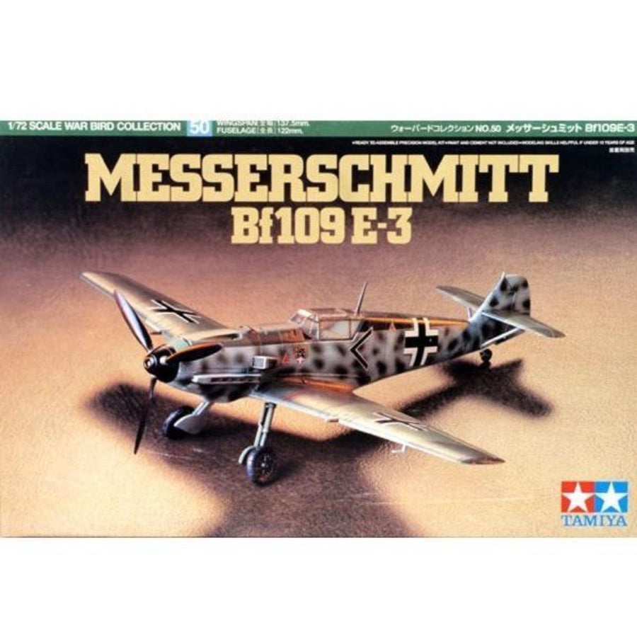 Tamiya 1/72 Messerschmitt BF109 E-3 _ Aussie Hobbies