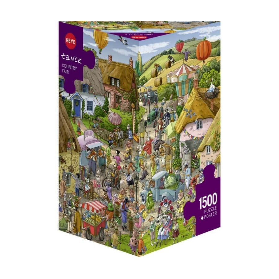 Heye - Tanck, Country Fair Puzzle 1500pc