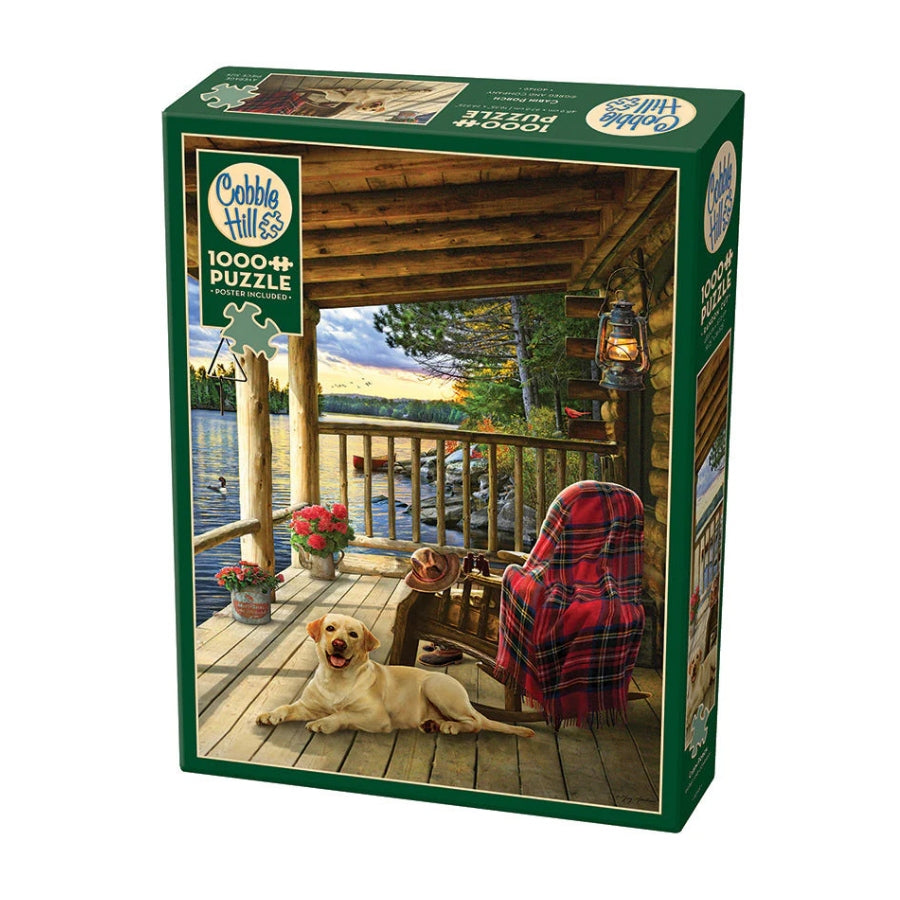 Cobble Hill - Cabin Porch Puzzle 1000pc