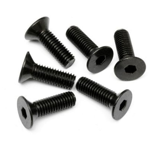 HPI Flat Head Screw M5X16mm (Hex Socket/6Pcs)