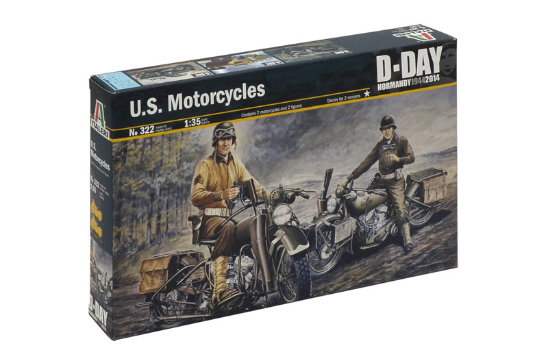 Italeri - U.S. Motorcycles WW2 1:35 - Aussie Hobbies 